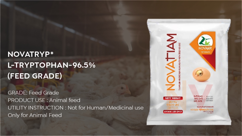 NOVATRYP* L-TRYPTOPHAN 98.5% (FEED GRADE)